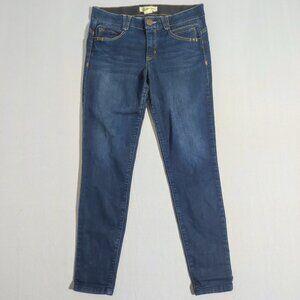 Democracy jeggings women's size 8 ink blue Jean "Ab"Solution stretchy